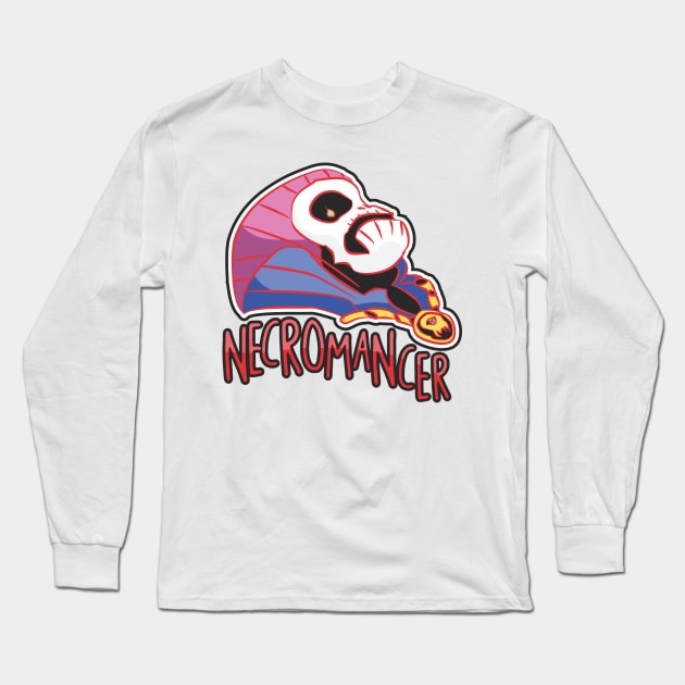 Necromancer Lich - D&D Dungeons and Dragons Fantasy RPG Game Monster Long Sleeve T-Shirt by sadpanda